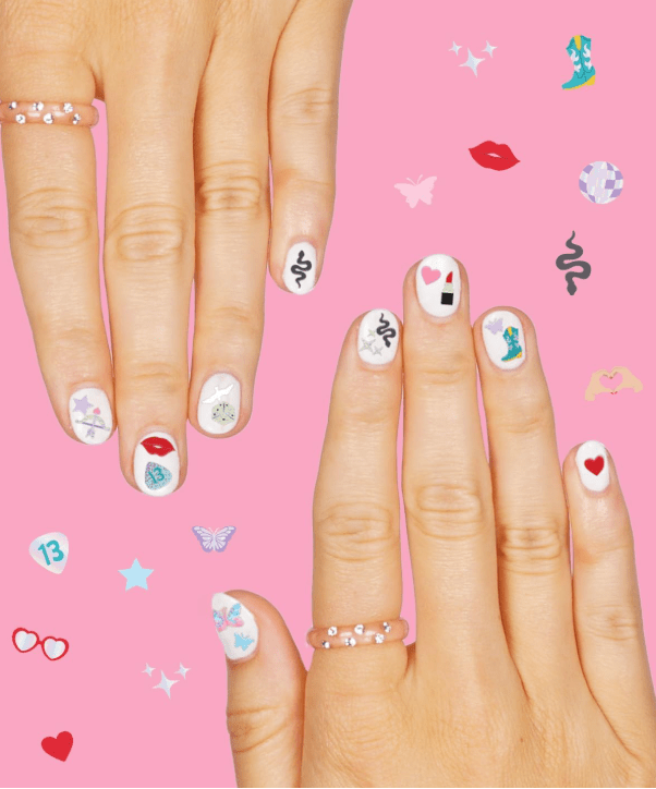 taylor swift nail stickers