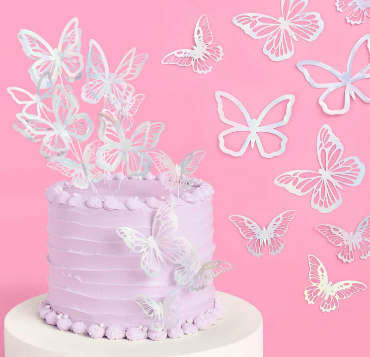butterfly cake toppers