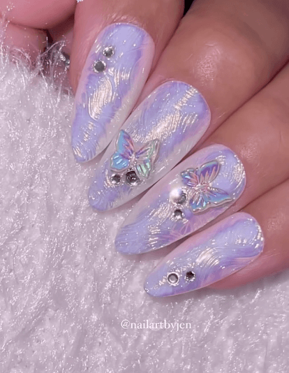 Butterfly Nails