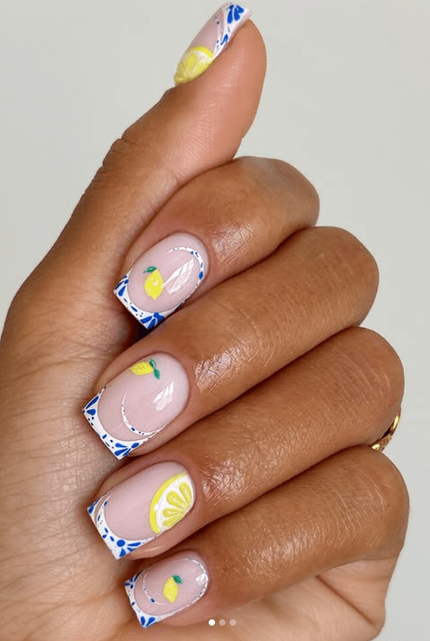 Lemonade Nails