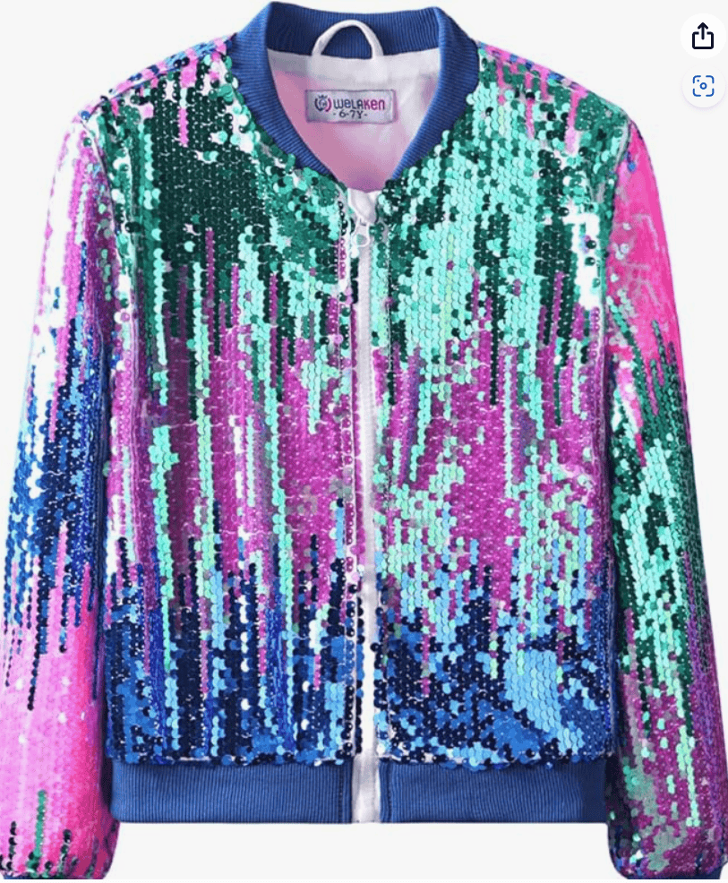 sequin jacket