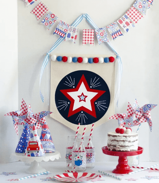 shabby chic july party