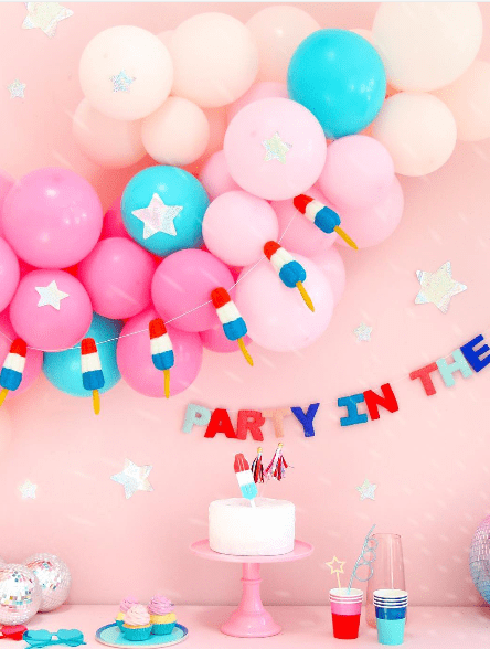 july birthday theme