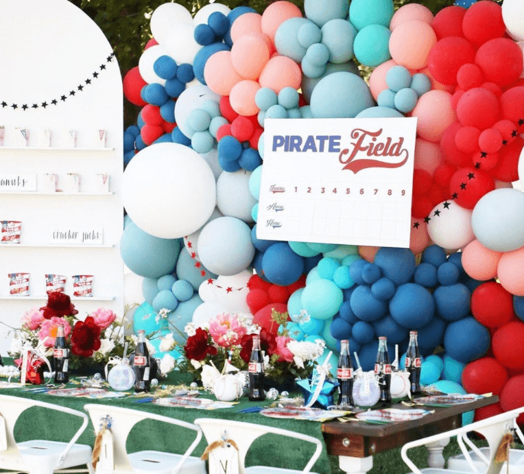 baseball themed party