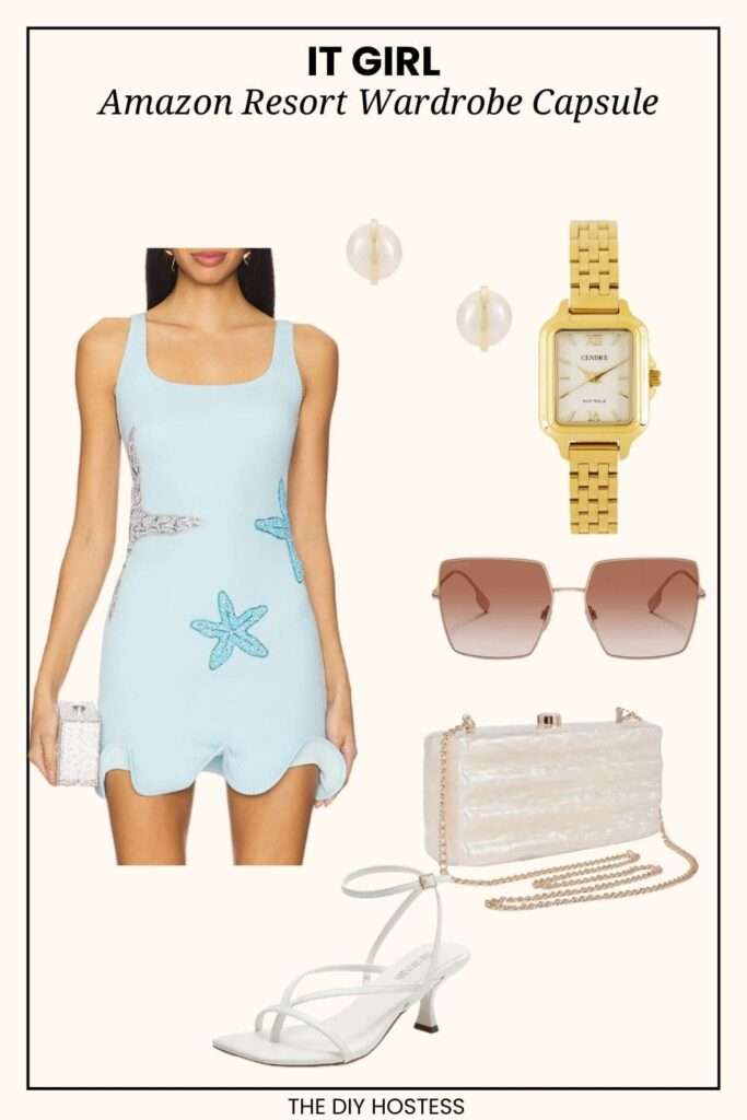beach mini dress