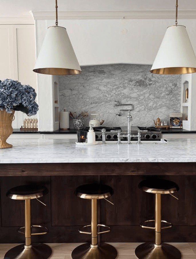 functional fall florals kitchen