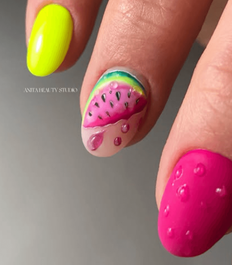 3D nail art
