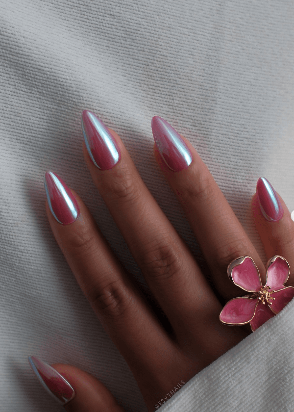 chrome nails