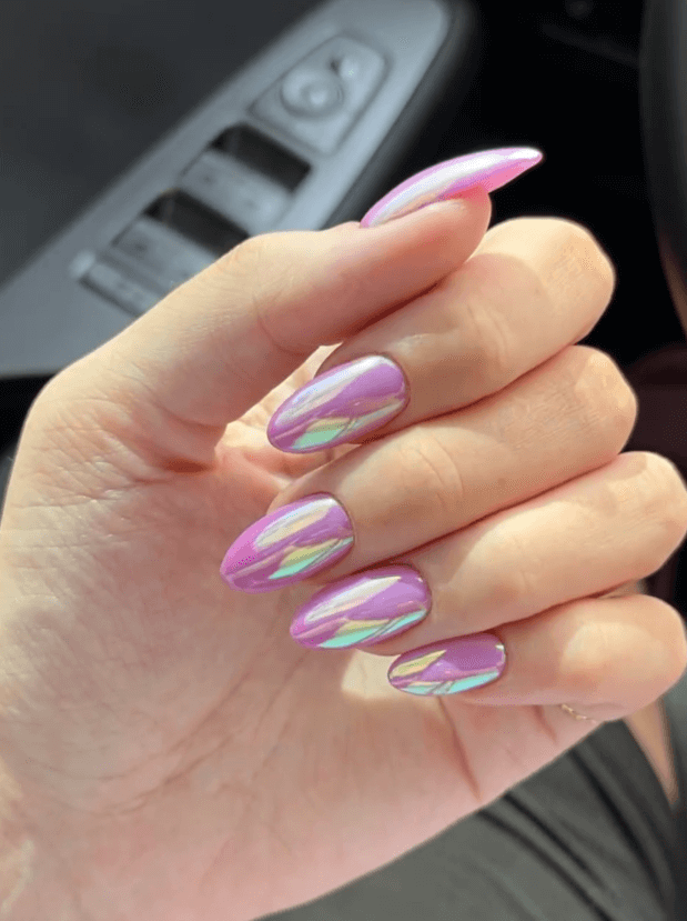 chrome nails