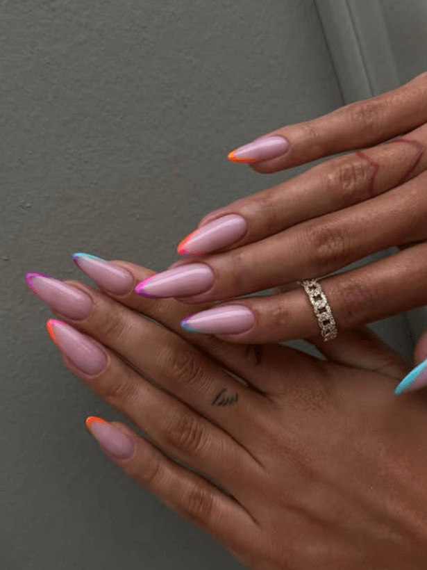 french tip nail designs