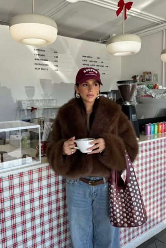 faux fur coat