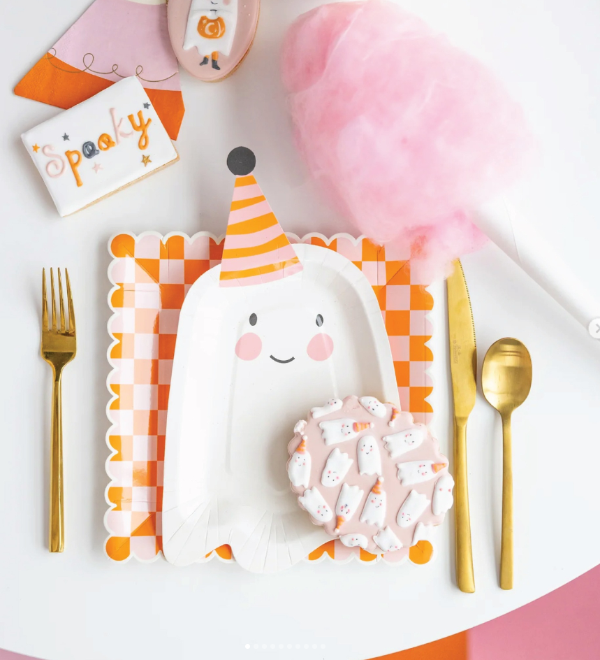 adorable ghost paper goods
