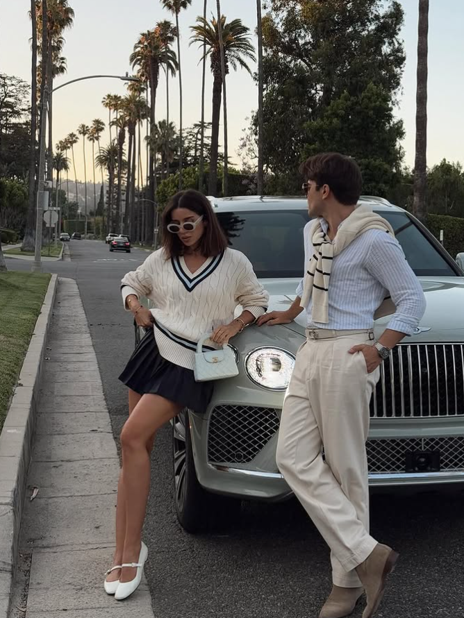 preppy athleisure wear