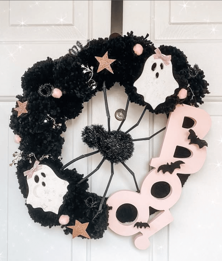 halloween wreath idea
