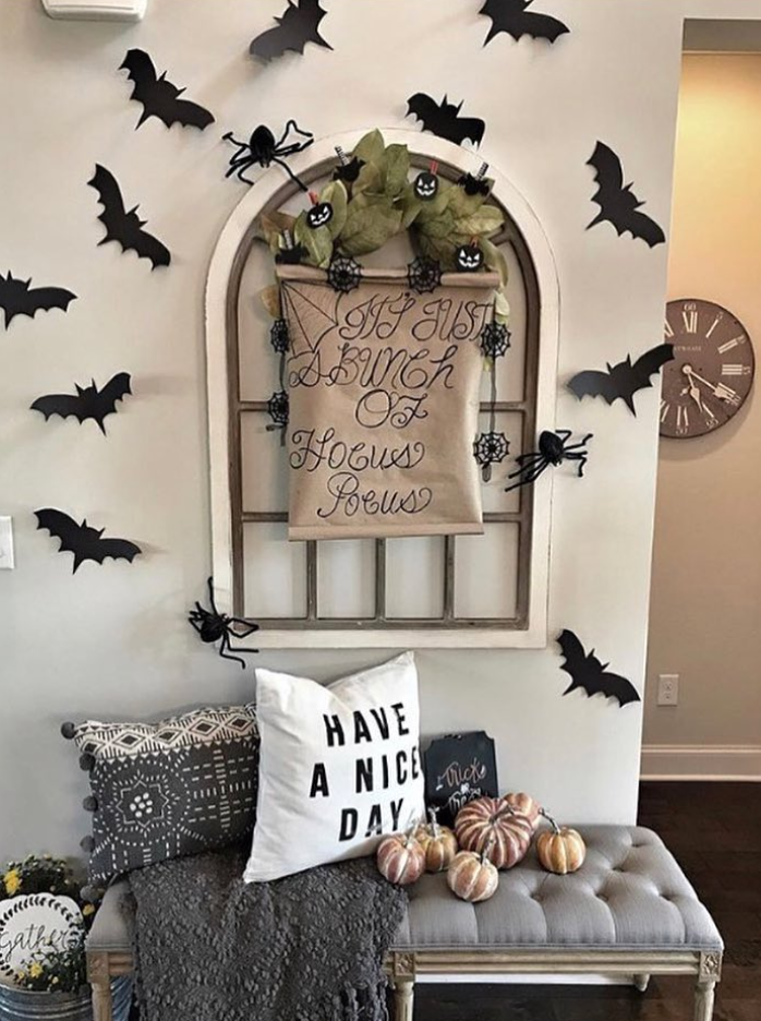 halloween entryway decor ideaas