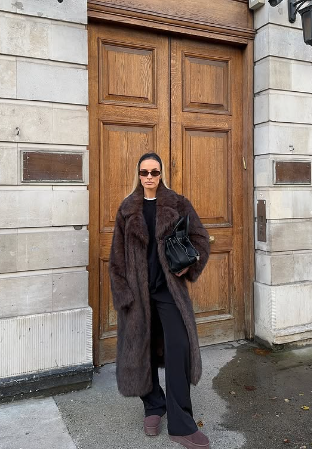 london winter glam