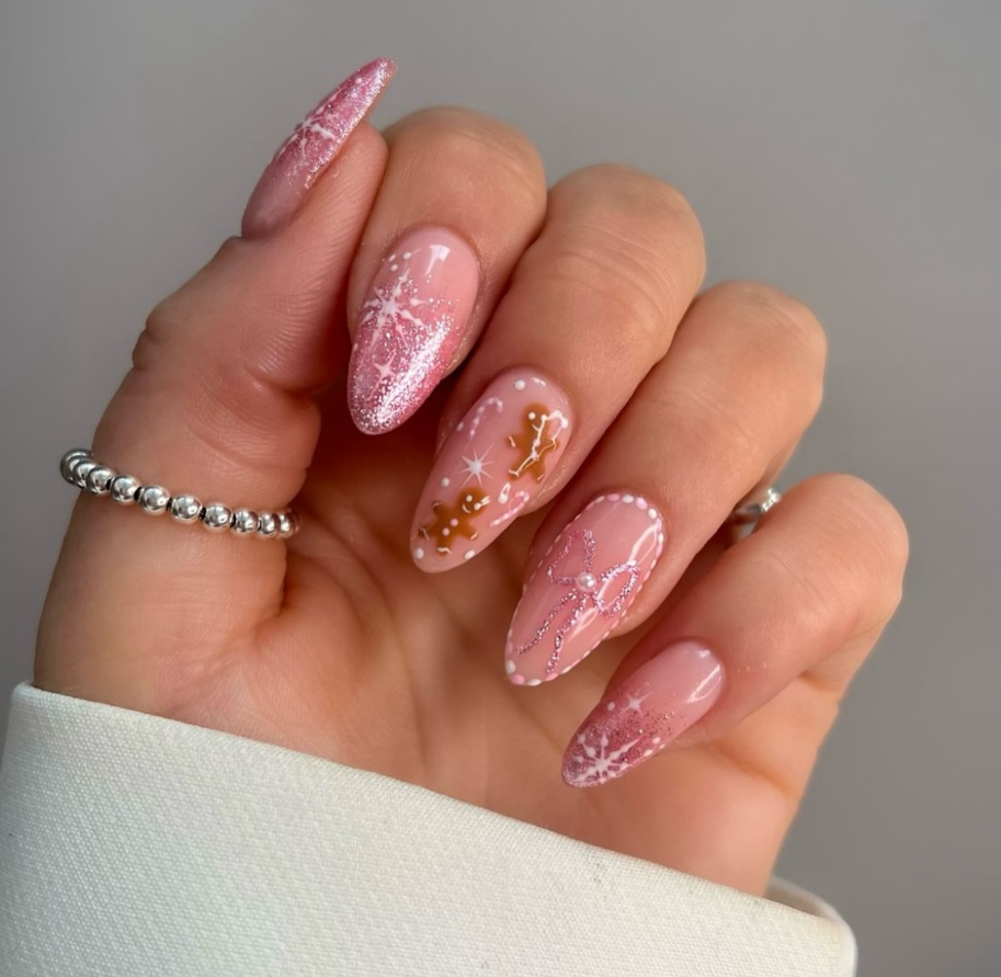 gingerbread nails