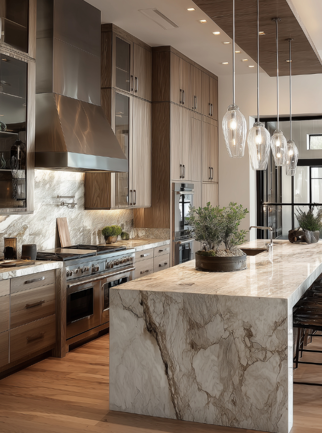 quiet luxury kitchen