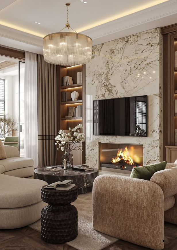 quiet luxury living room designs