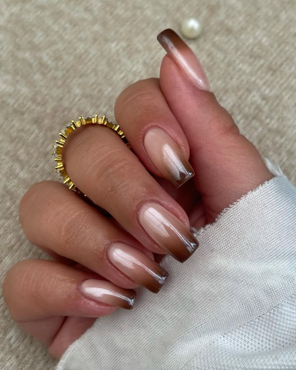 ombre long nail ideas